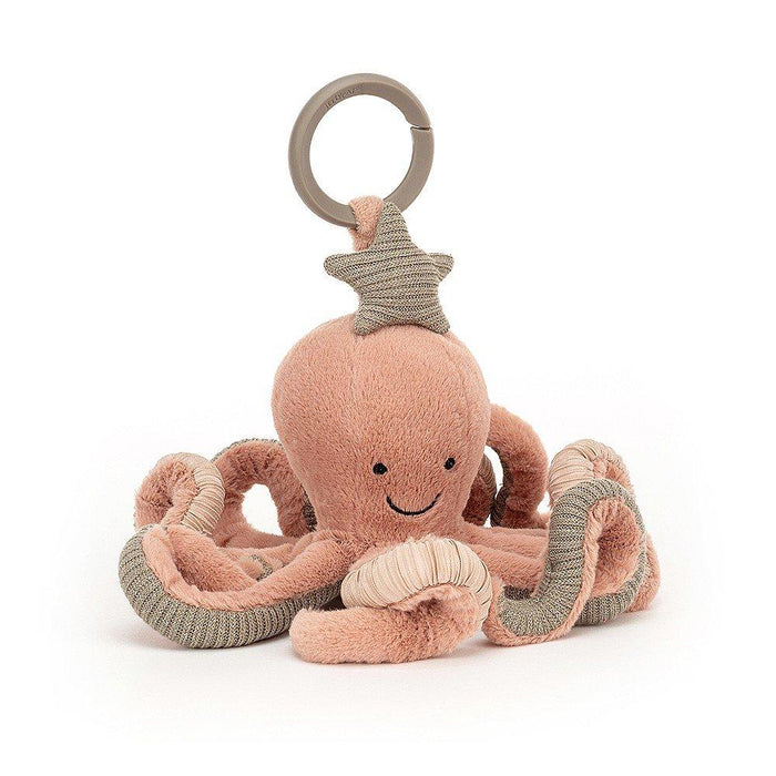 JellyCat Odell Octopus Activity Toy Plush Toy