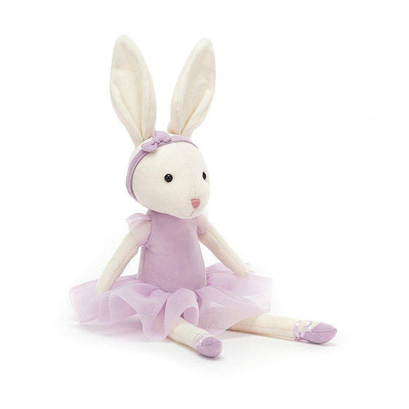JellyCat Pirouette Lilac Bunny Plush Toy