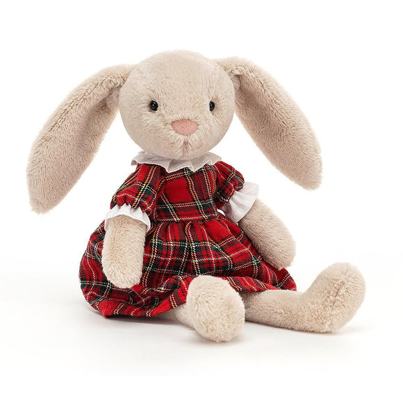 JellyCat Tartan Lottie Bunny Plush Toy