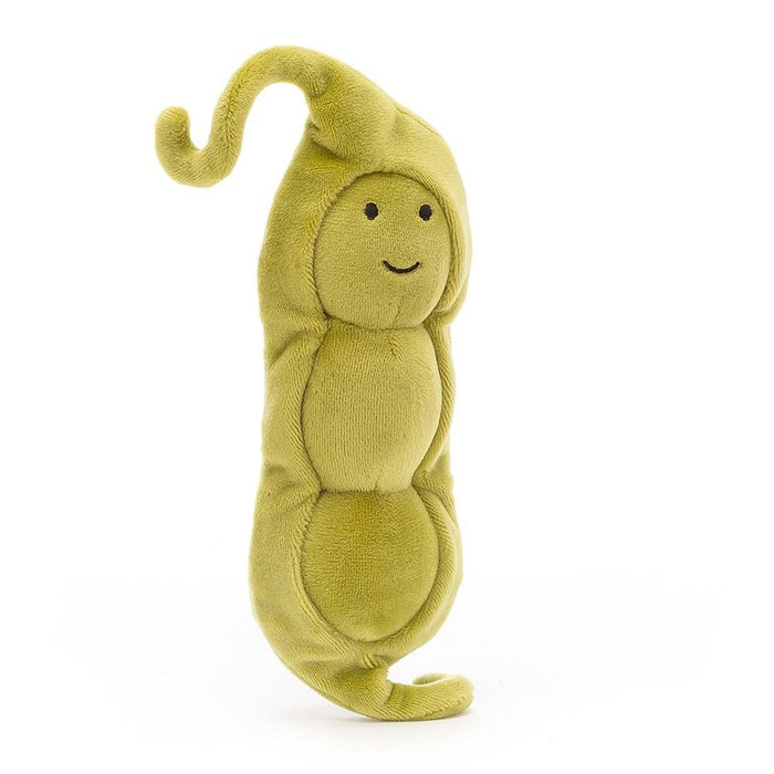 JellyCat Vivacious Vegetable Pea Plush Toy