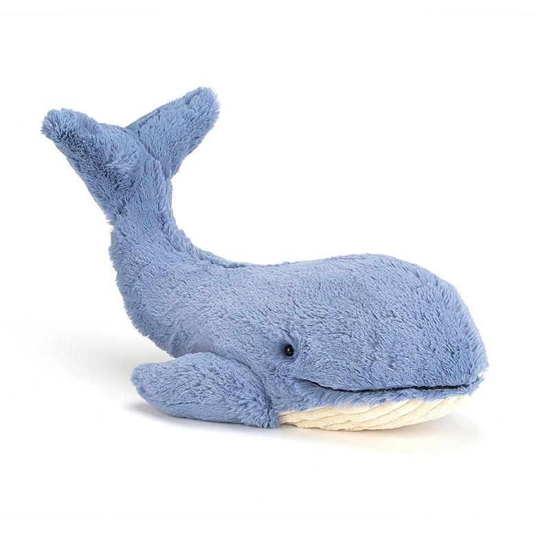 JellyCat Wilbur Whale Small Plush Toy — Pearl Grant Richmans