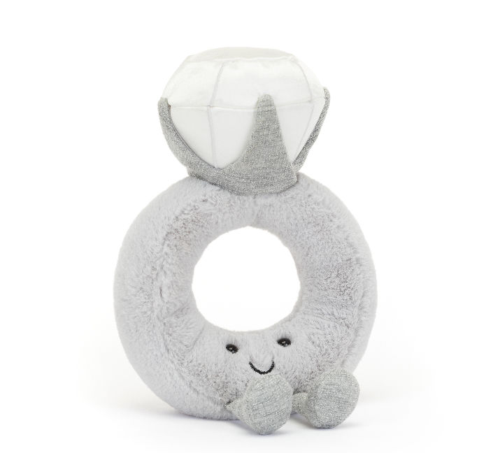 Jellycat Amuseable Diamond Ring Plush Toy