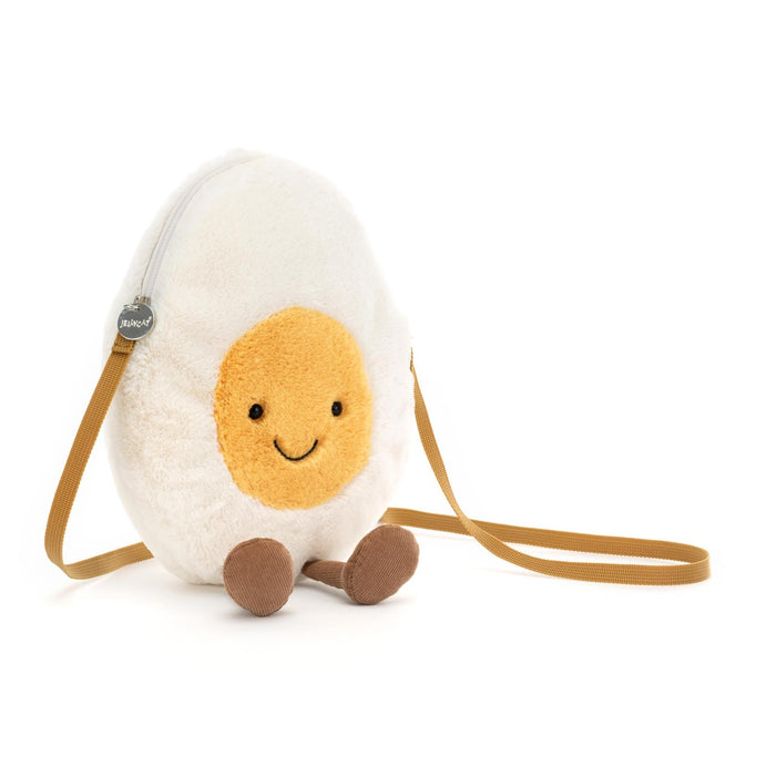 Jellycat Amuseable Happy Boiled Egg Bag Plush Toy