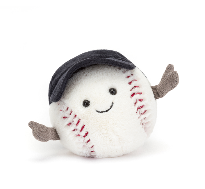 Jellycat Amuseable Sports Baseball Plush Toy