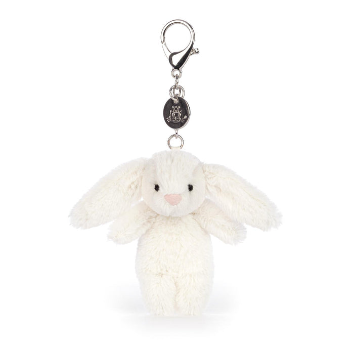 Jellycat Bashful Bunny Cream Bag Charm Plush Toy