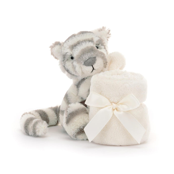 Jellycat Bashful Snow Tiger Soother Plush Toy