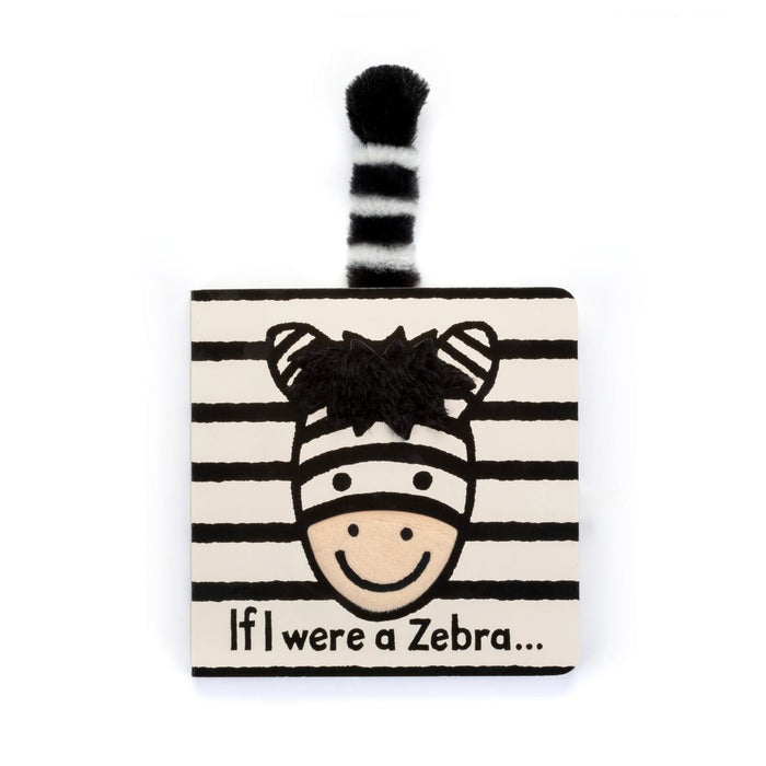 Jellycat If I Were a Zebra Book Plush Toy