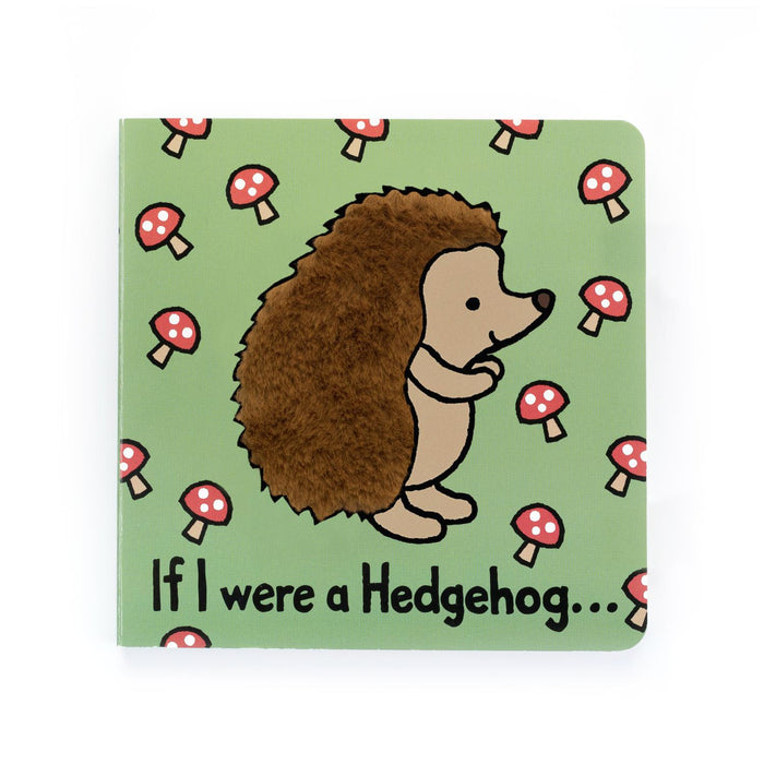 Jellycat If I were a Hedgehog Board Book Plush Toy