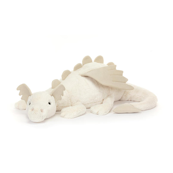 Jellycat Snow Dragon Gigantic Plush Toy