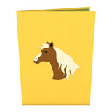 Horse 3D Pop Up card