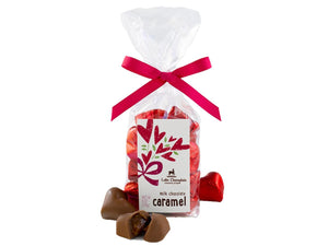 Lake Champlain Milk Chocolate Caramel Hearts Gift Bag