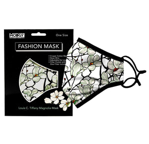 Louis C. Tiffany Magnolia Window Fashion Mask