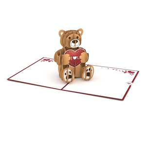Love Bear 3D Pop Up card