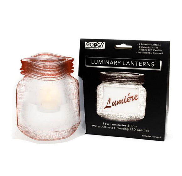 Lumiere - Jar Shaped Luminary Lanterns