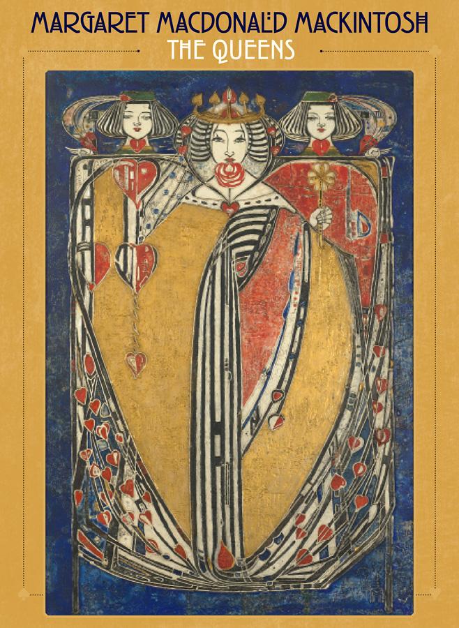 Margaret Macdonald Mackintosh: The Queens Boxed Notecards — Pearl