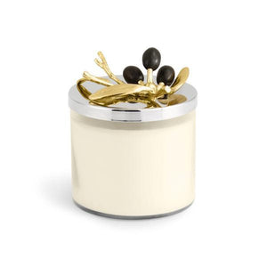 Michael Aram Olive Branch Gold Candle