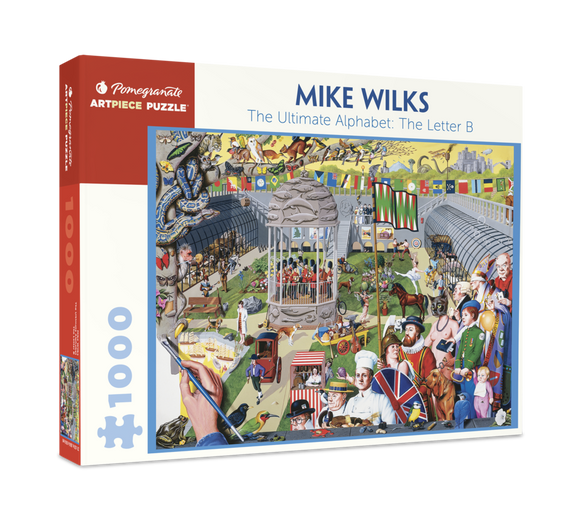 Mike Wilks: The Ultimate Alphabet: The Letter B 1000-Piece Jigsaw Puzzle