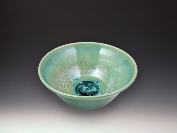 Mini Bowl in Patina Crystal Green by Indikoi