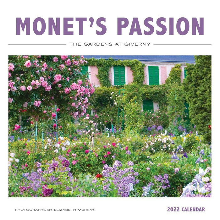 Monet's Passion: Gardens at Giverny 2022 Wall Calendar