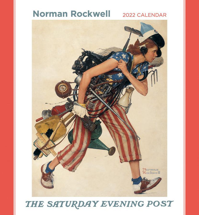 Norman Rockwell: The Saturday Evening Post 2022 Wall Calendar