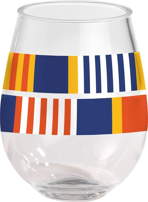 Oars 15 Oz No-Break Stemless Wineglass by Meritt