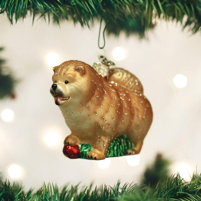 Old World Christmas Chow Chow Ornament