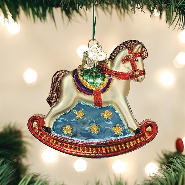 Old World Christmas Rocking Horse Ornament