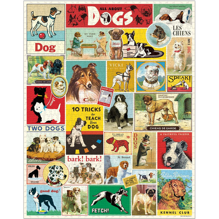 Dogs 1000 Piece Jigsaw Puzzle
