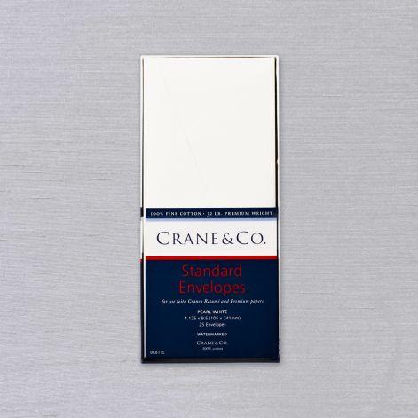Crane Paper Pearl White #10 Boxed Envelopes