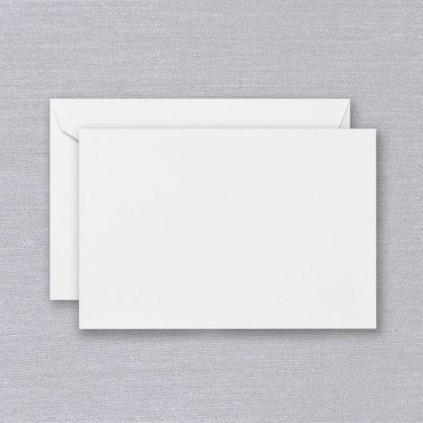 Crane Paper Pearl White Kid Finish® Boxed Cards