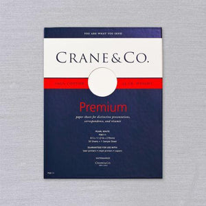 Crane Paper Pearl White Résumé Premium Boxed Sheets