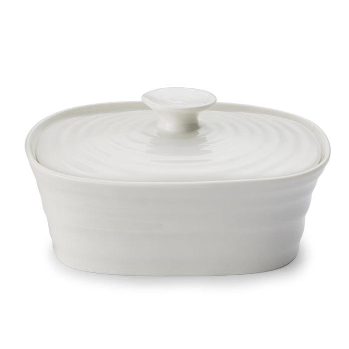 Portmeirion Sophie Conran White Covered Butter
