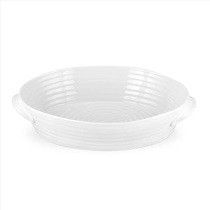Portmeirion Sophie Conran White Medium Handled Oval Roasting Dish