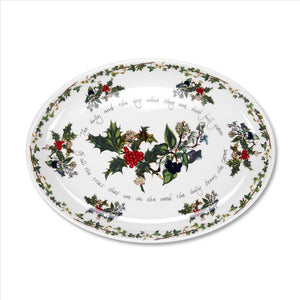 Portmeirion The Holly and The Ivy Turkey Platter