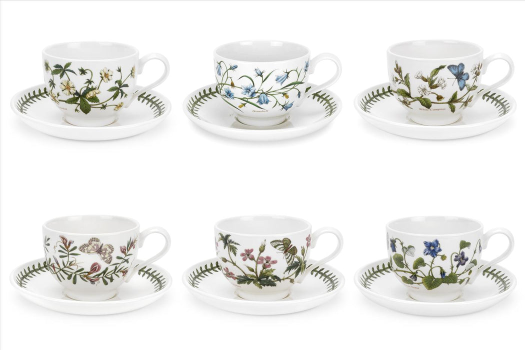 Portmeiron Botanic Garden Teacup & Saucer