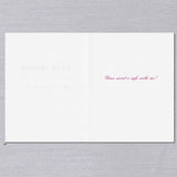 Crane Paper Engraved A True Friend Birthday Pearl White Greeting Card