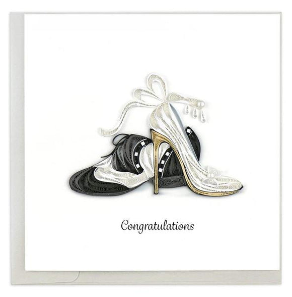 Quilled First Dance Greeting Card