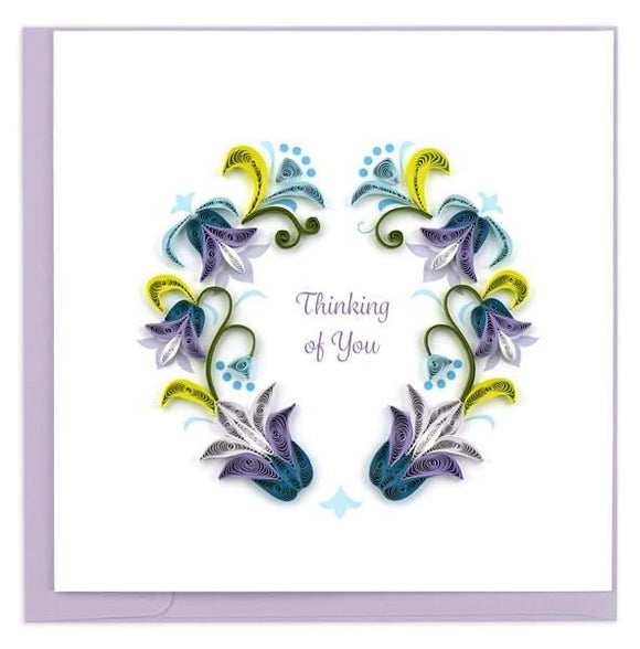 Quilled Thinking of You Card