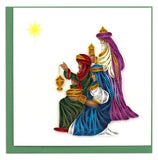 Quilled Three Wise Men Christmas Card