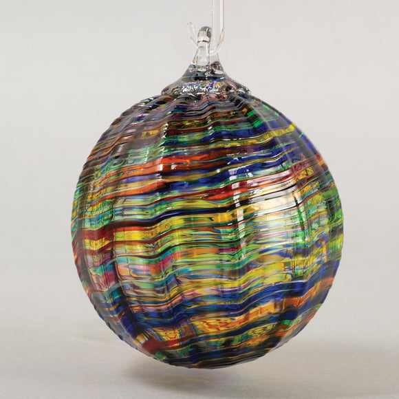 Rainbow Kaleidescope Classic Round Ornament