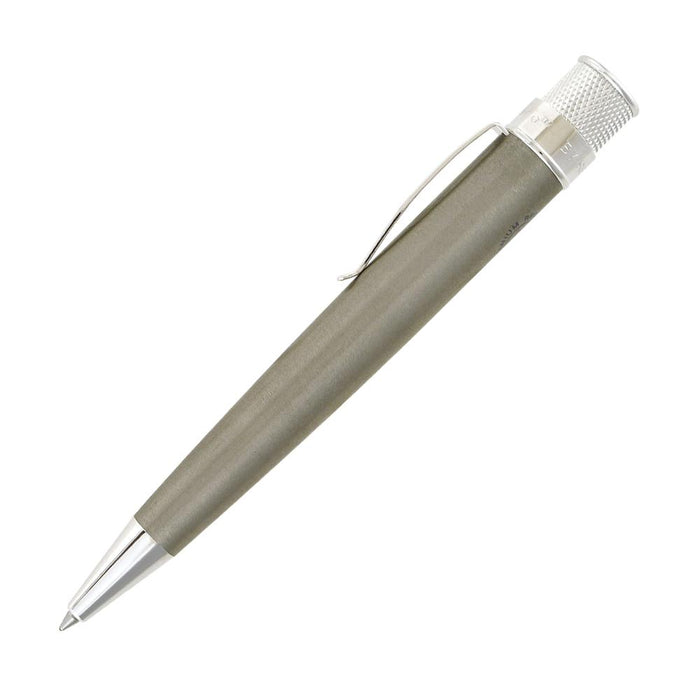 Retro 1951 Big Shot Tornado Natural Titanium Roller Ball Pen