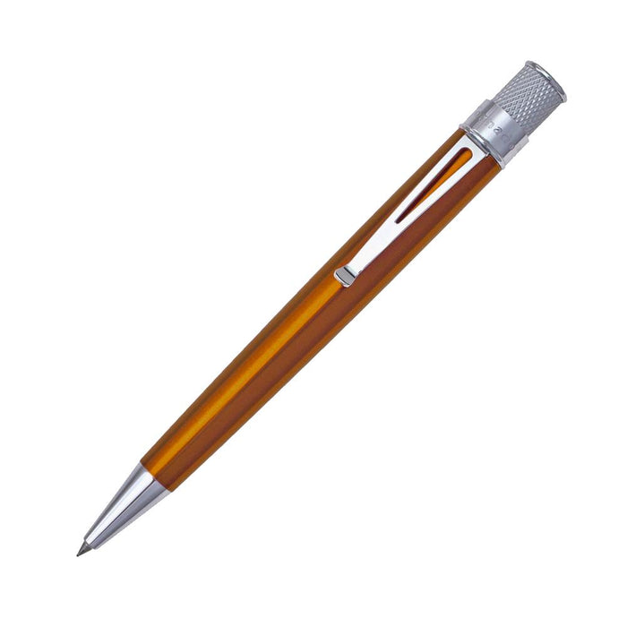 Retro 1951 Tornado Classic Orange Lacquer Roller Ball Pen
