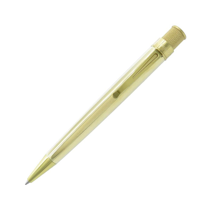 Retro 1951 Tornado Vintage Metalsmith Raw Brass Roller Ball Pen