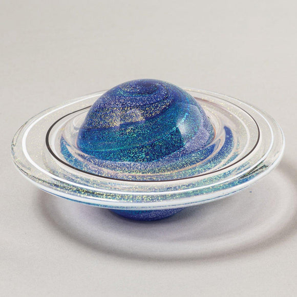 Rings of Saturn Planetary Paperweight