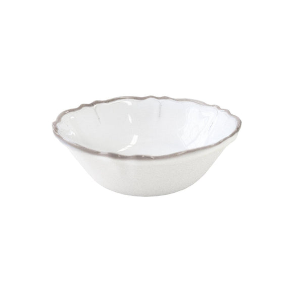 Rustica Antique White Cereal Bowl by Le Cadeaux