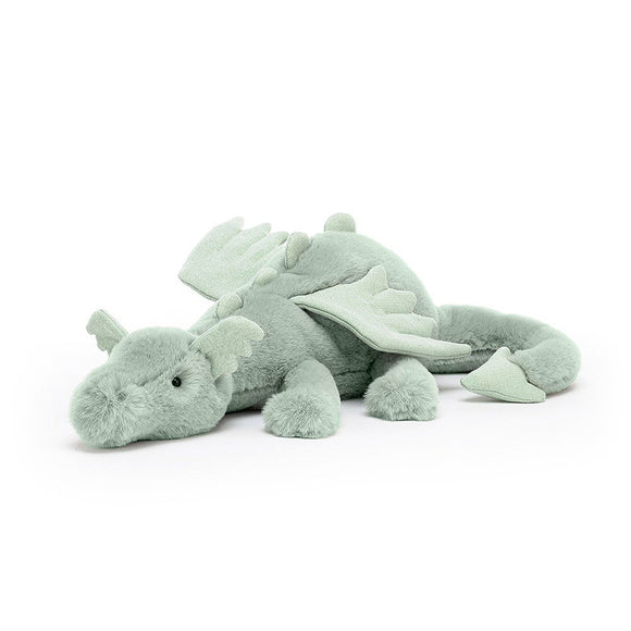JellyCat Sage Dragon Medium Plush Toy