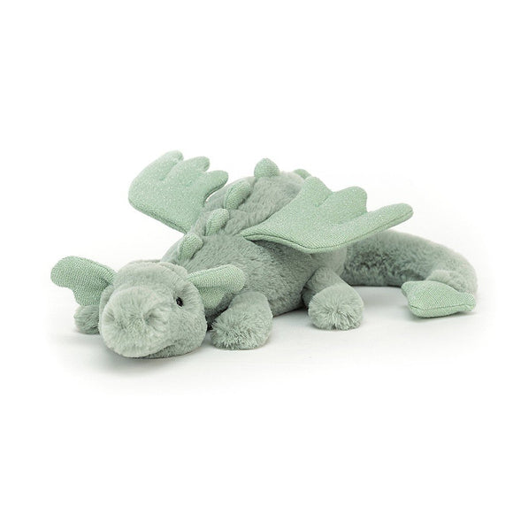 JellyCat Sage Dragon Little Plush Toy