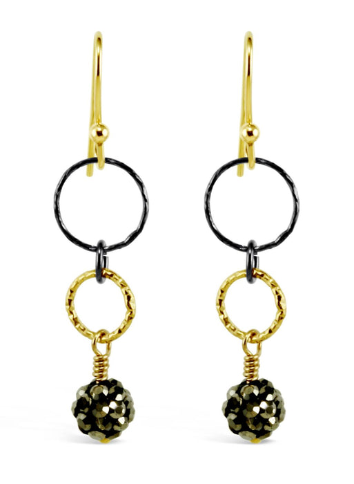 Short, Sweet and Sparkly Drop Earrings