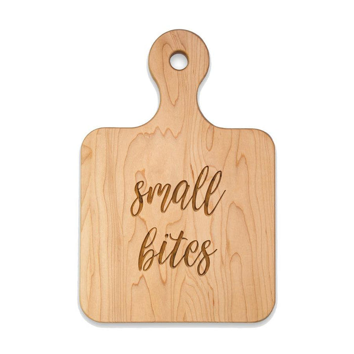 Small Bites Maple Wood Cutting & Cheeseboard 12" x 8"