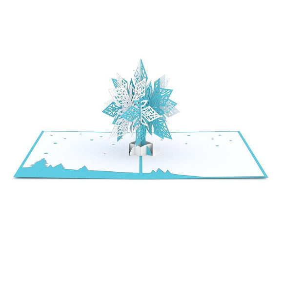 Snowflake 3D Pop Up card